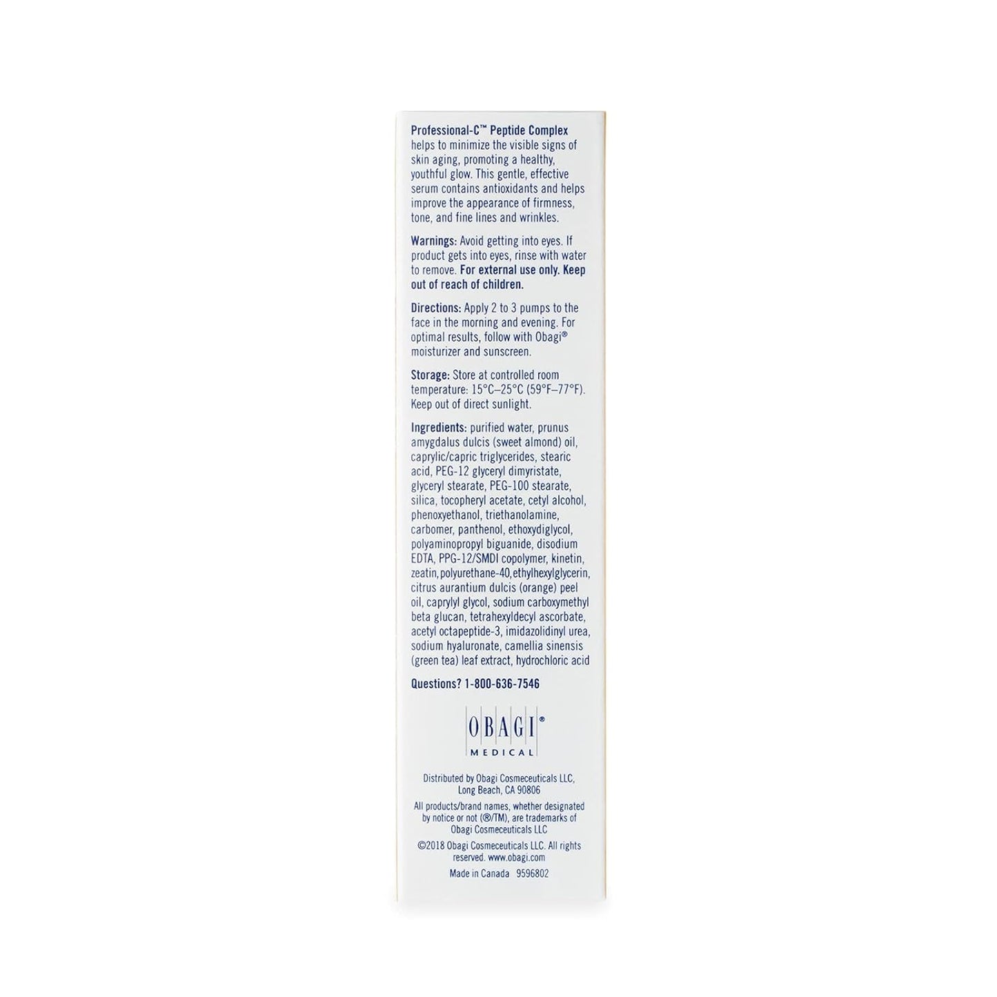 Obagi Medical Professional-C, Peptide Complex